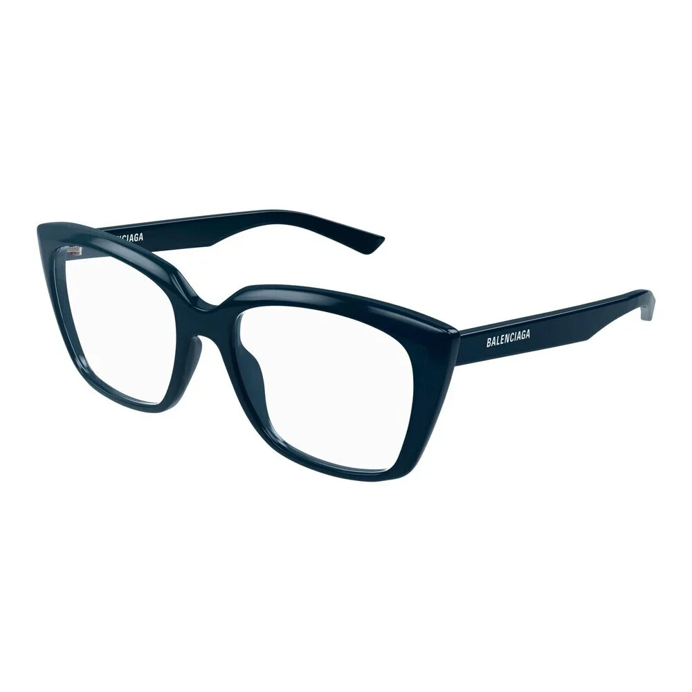 NWT Balenciaga BB0062o Blue 53mm Eyeglasses
